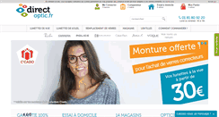 Desktop Screenshot of direct-optic.fr