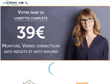Tablet Screenshot of direct-optic.fr
